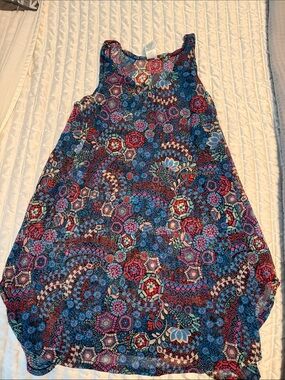 Swims Women’s Multicolor Boho Swim Coverup - Blue, Purple, Pink 14/16